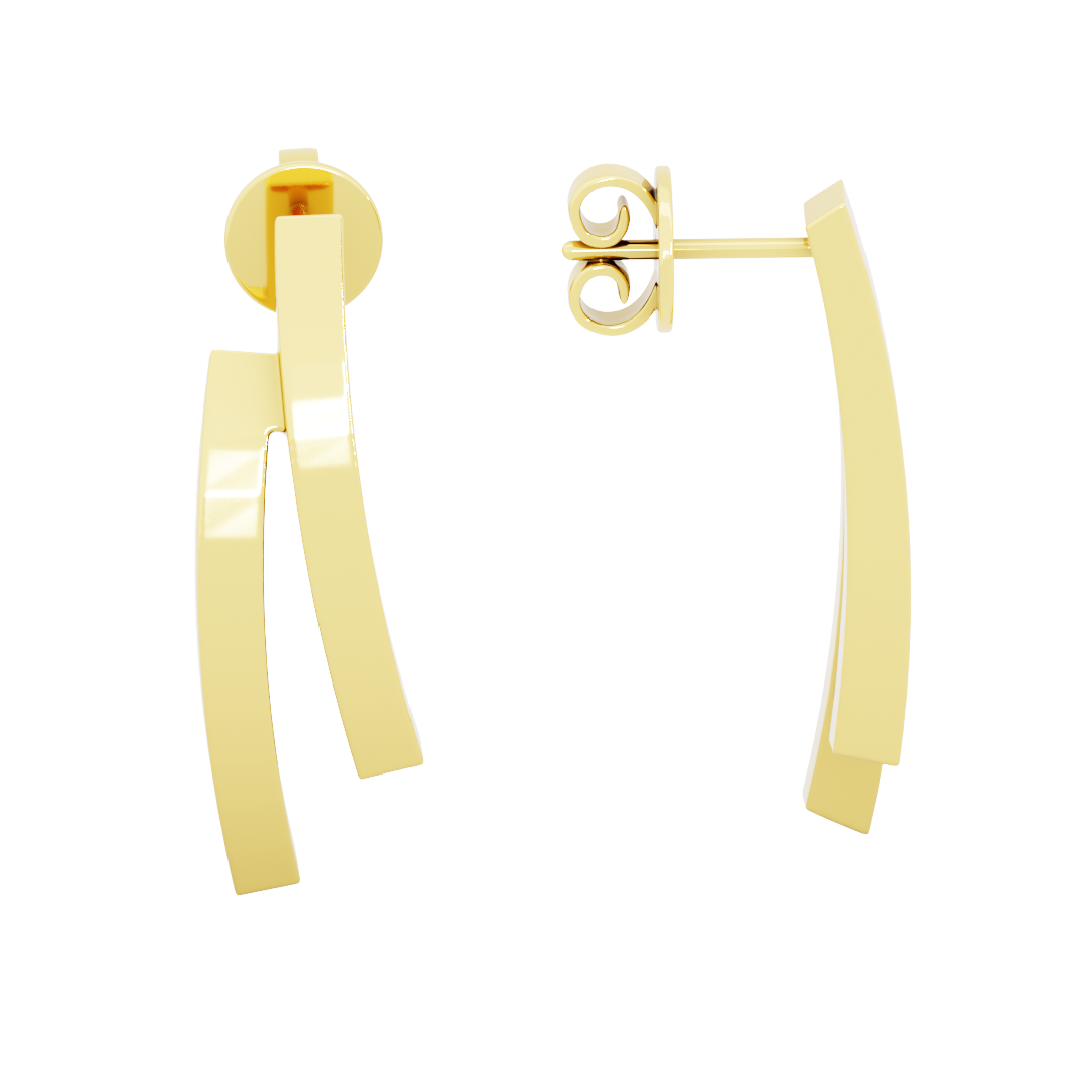 Brinco Tsue em Ouro 18k
