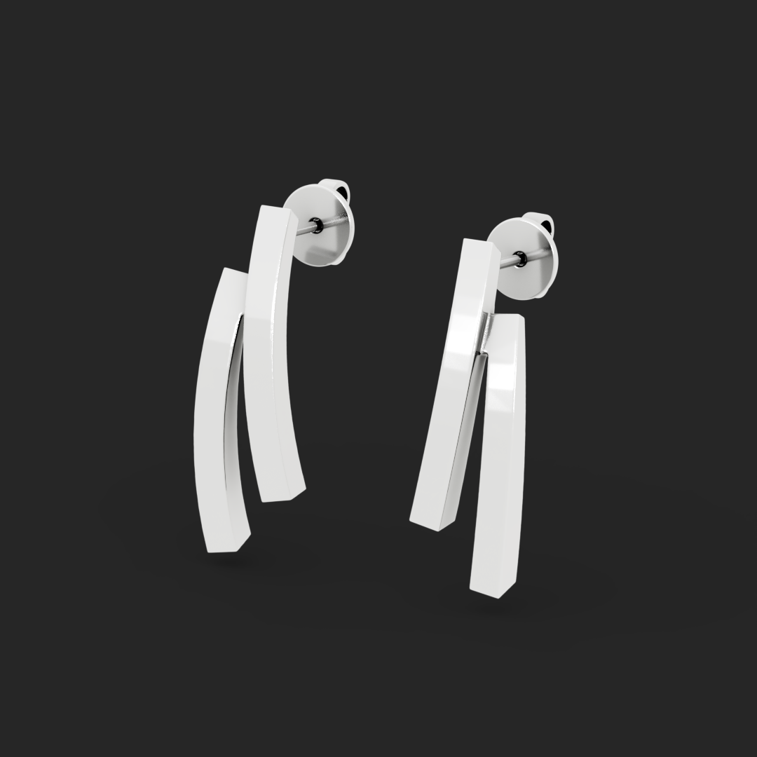 Brinco Tsue em Prata 925