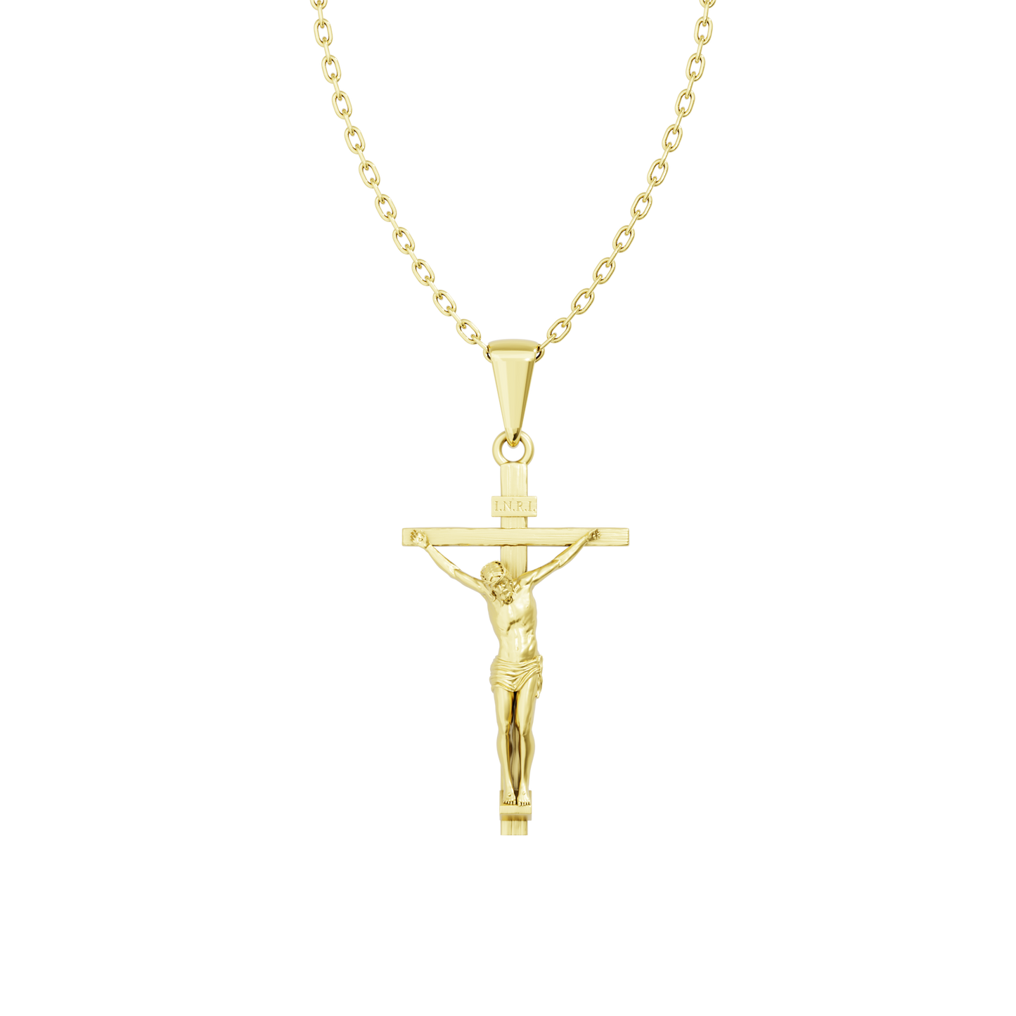 Pingente Ouro 18K de Crucifixo