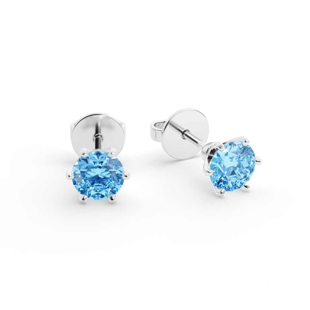 Brinco Piasu Moissanite em Prata 925