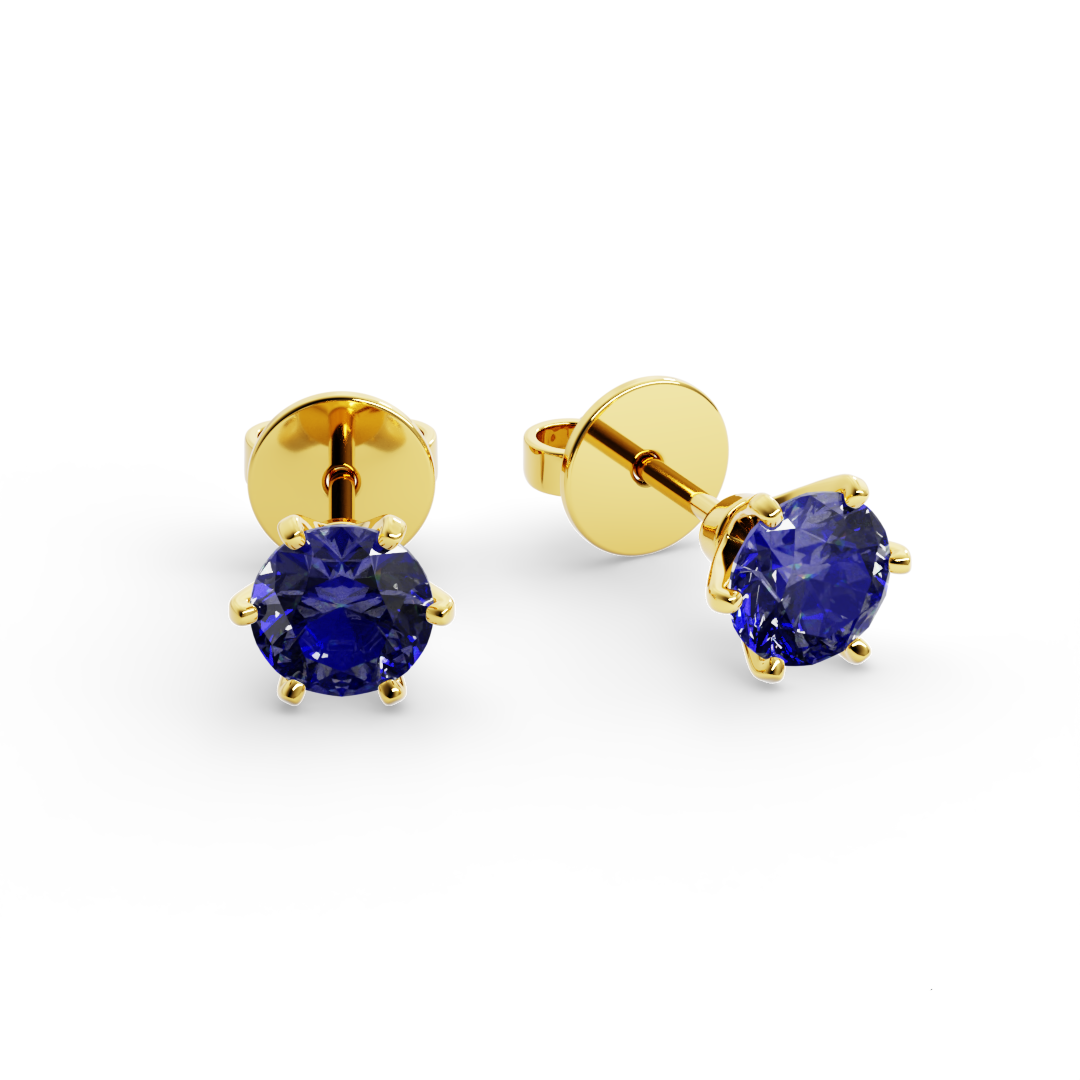 Brinco Piasu Moissanite em Ouro 18k