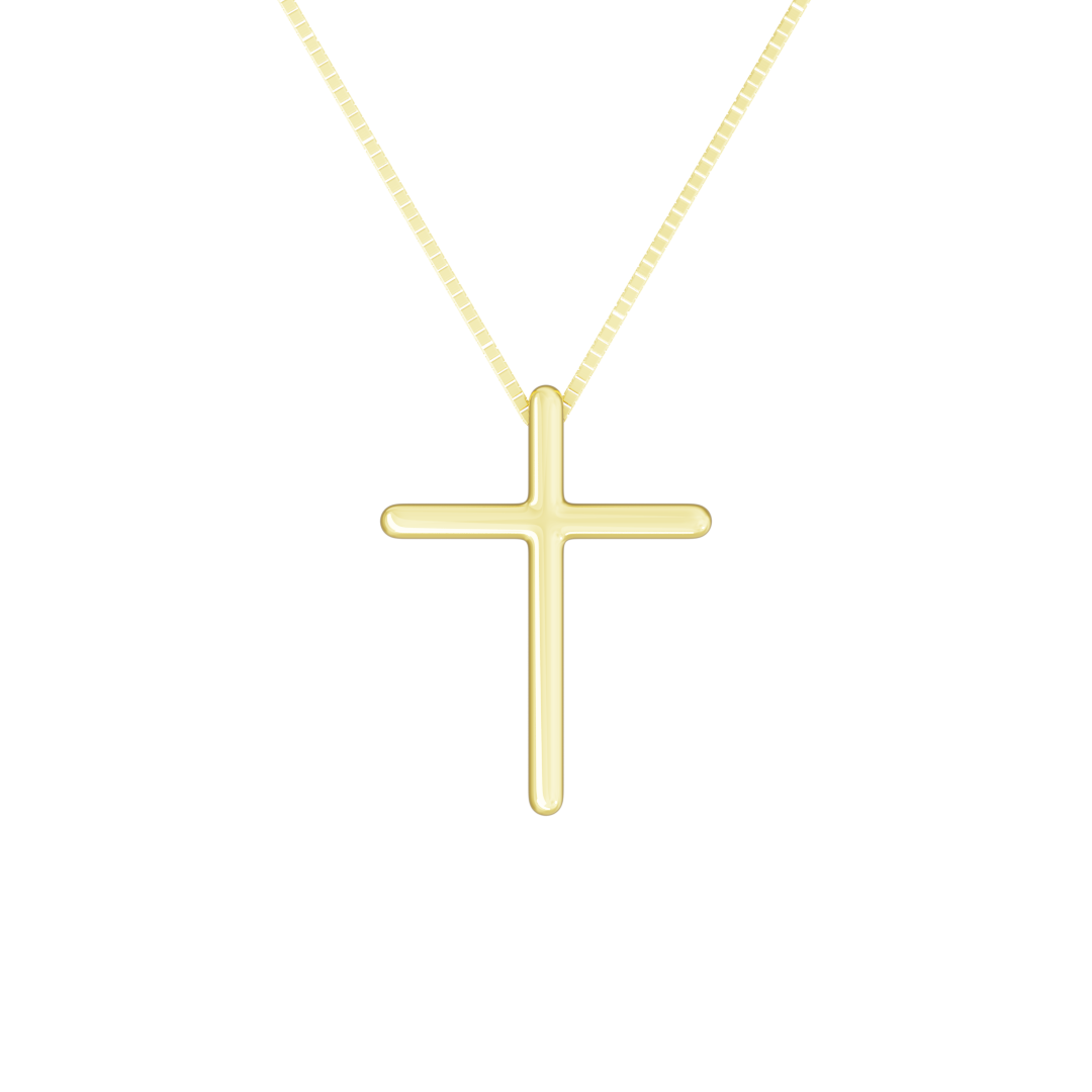 Pingente Ouro 18K de Cruz