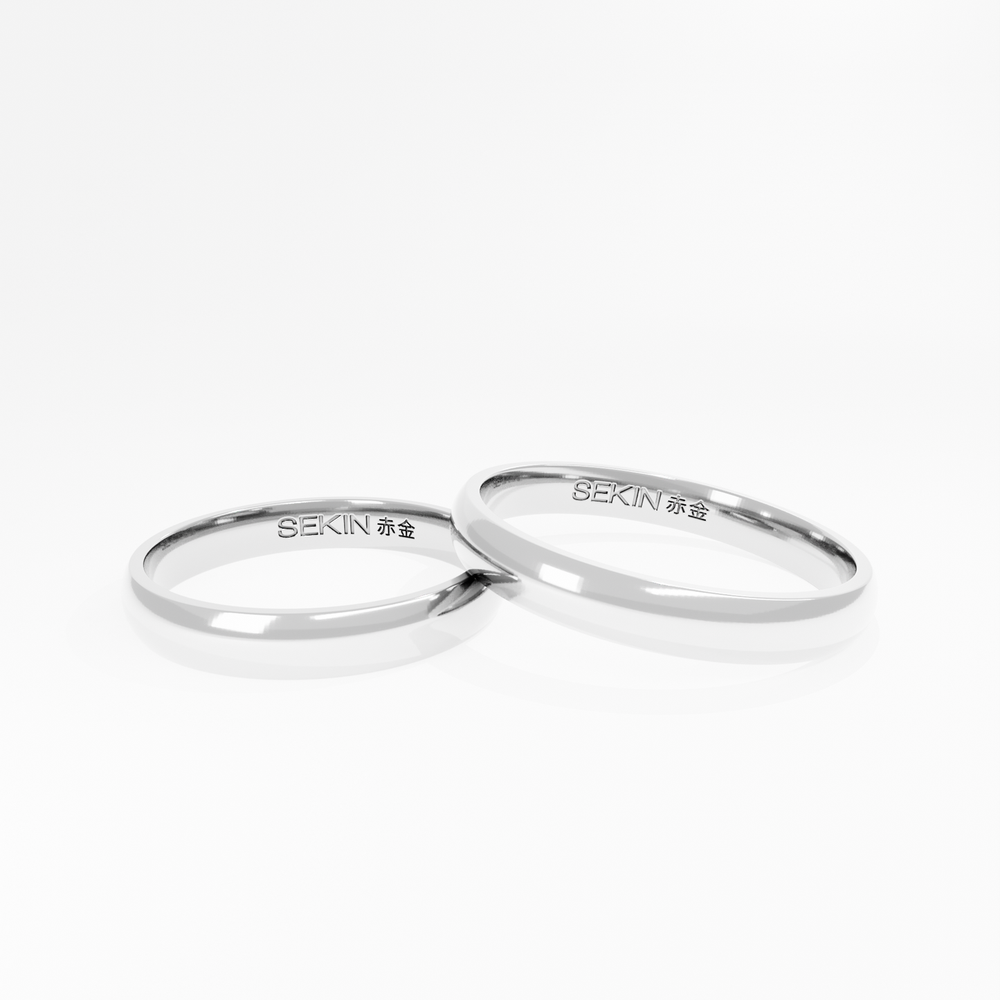 Aliança Otsu em Prata 925 de 3mm