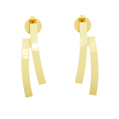 Brinco Tsue em Ouro 18k