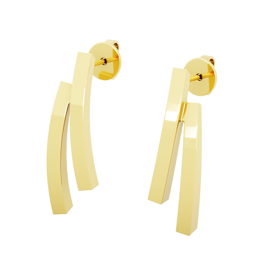 Brinco Tsue em Ouro 18k