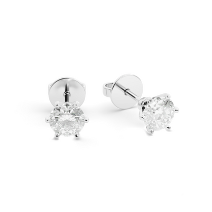Brinco Piasu Moissanite em Prata 925