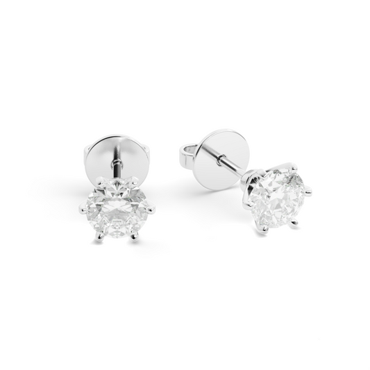 Brinco Piasu Moissanite em Prata 925