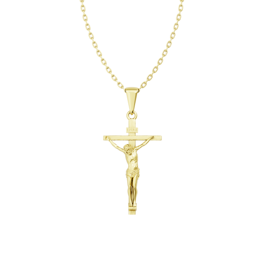 Pingente Ouro 18K de Crucifixo