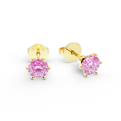 Brinco Piasu Moissanite em Ouro 18k