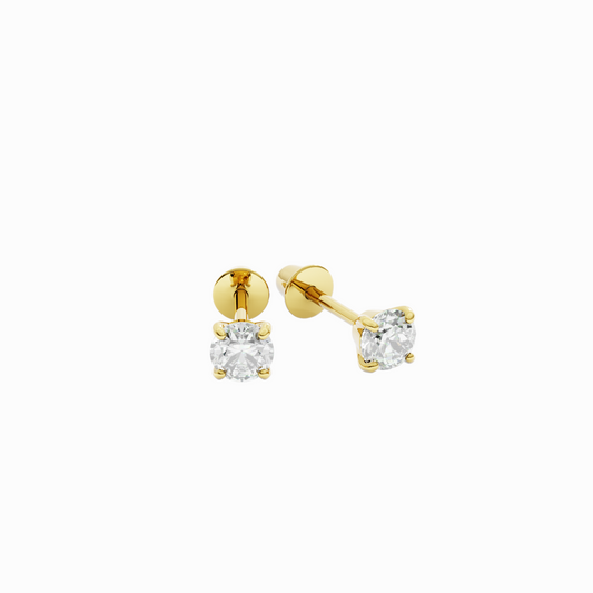 Brinco Yoji Ouro 18K