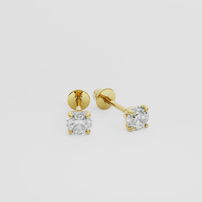 Brinco Yoji Ouro 18K