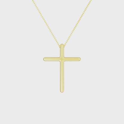 Pingente Ouro 18K de Cruz