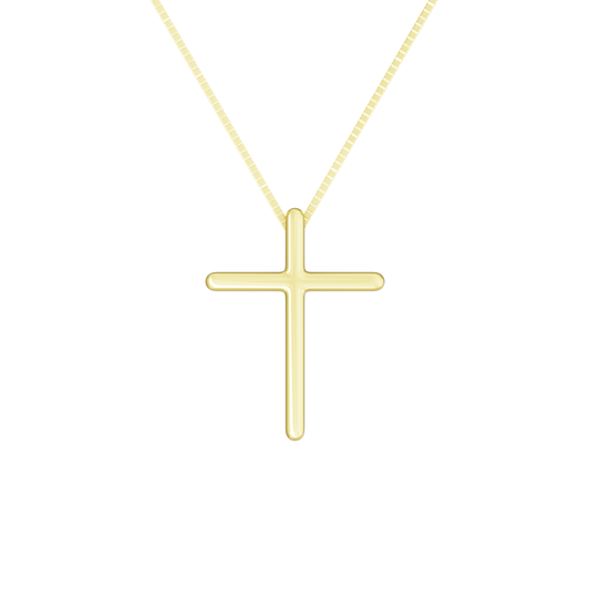 Pingente Ouro 18K de Cruz